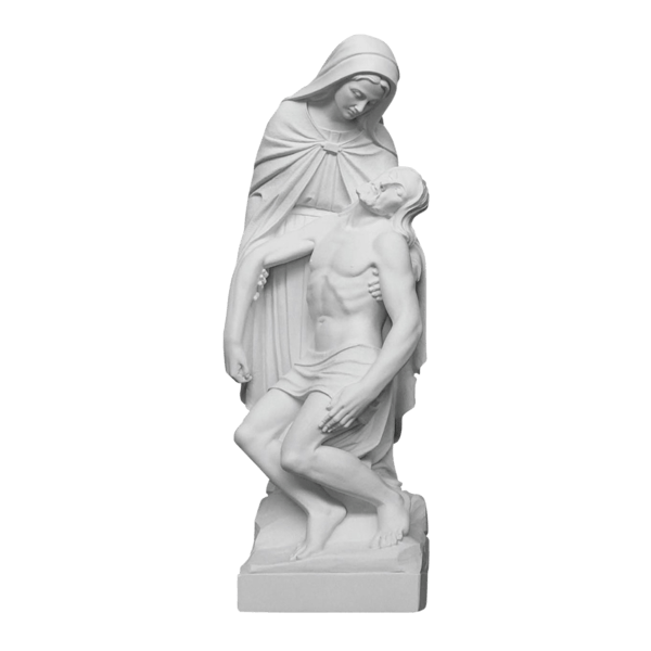 Holy Crucifixion Marble Statue